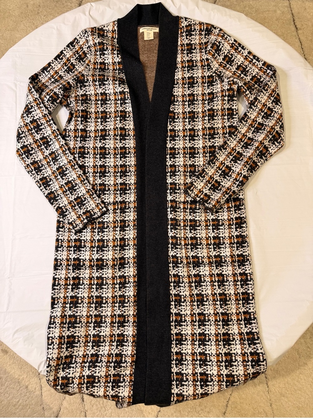Christian Soriano New York Longline Cardigan Size M